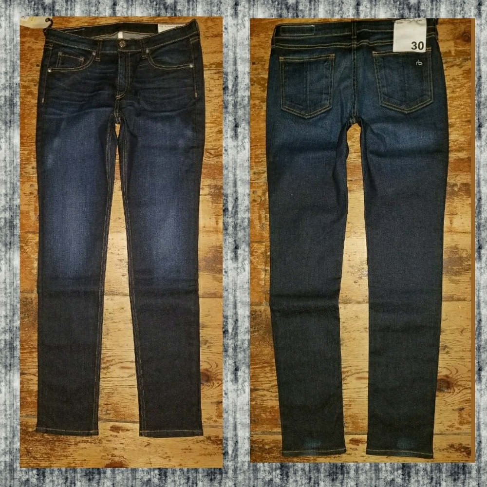 💣LAST 1💥 Rag & Bone Skinny Jeans Kensington wash - Picture 4 of 8